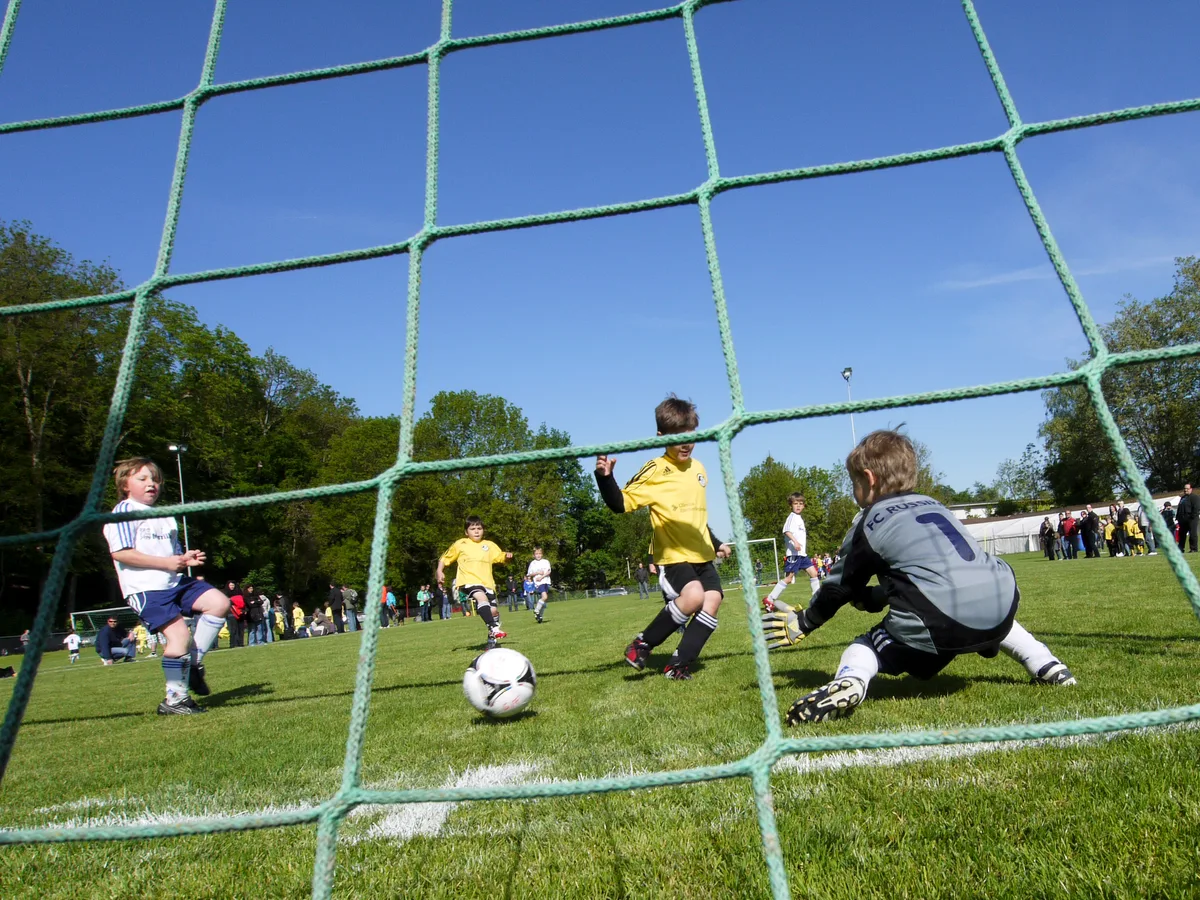 Kids in Action am Auffahrtsturnier auf der Heusser-Staub-Wiese in Uster